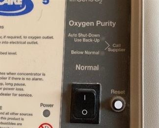 Invacare Oxygen Concentrator
