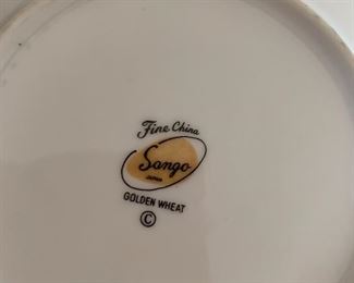 100+ PC SANGO Golden Wheat CHINA SET