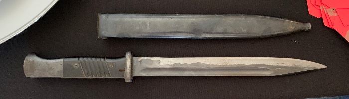 GERMAN WWII Mundlos Bayonet Knife