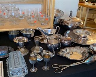 Lots of Silver & Crystal
