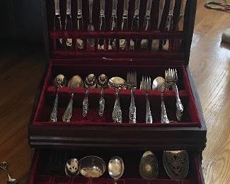 Another vintage set of flatware by Rogers Bros