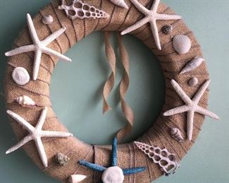 Really nice starfish wreath