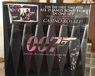 For all of your James Bond lovers, ultimate collectors set- 42 dvd's