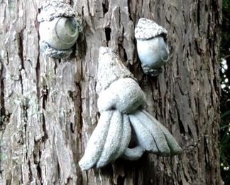 MAN IN THE TREE SCULPTURE