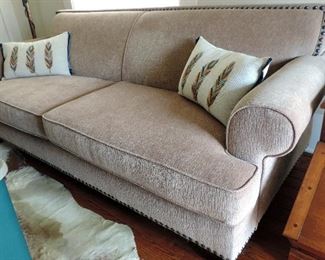 PIER ONE TAN SOFA