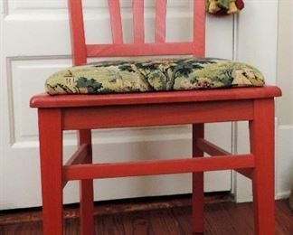PINK PAINTED CHAIR