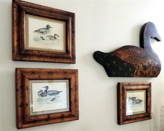 DUCK FRAMED PICTURES