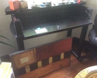 Wood desk