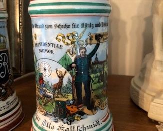 Many German steins