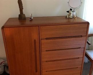 MCM teak bedroom set