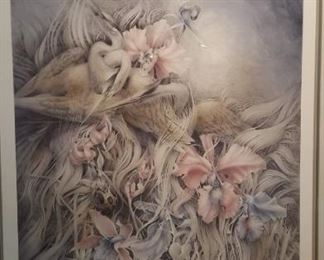 Lee Bogle print: signed and numbered.