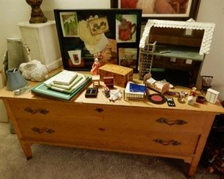 ANTIQUE BLANKET CHEST