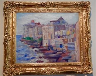 THE OIL  HAS A GREAT FLARE