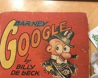 Vintage book, Barney Google