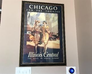 Chicago themed framed prints