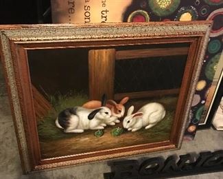 Nice bunny painting