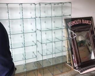 Glass display cases, there are two of these