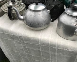 Vintage teapots