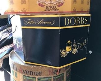 More vintage hat boxes