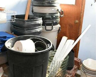 GARBAGE CANS