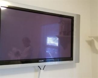 Philips flat screen wall-mount TV