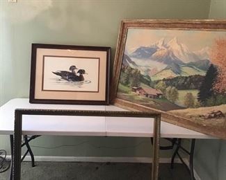 Ducks, Alps, and a Frame