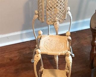 Cast iron plant stands