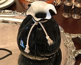 "Pouch Vase" by Moretti for Pilgrim Glass