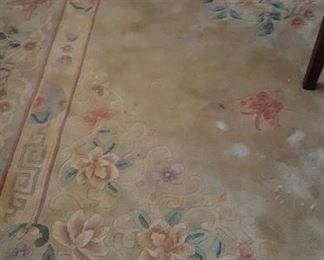 Handmade Chinese rug
