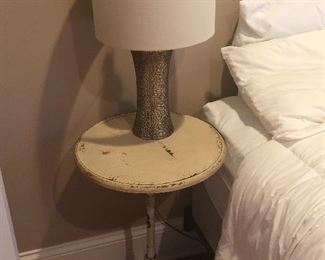 cutest bistro industrial table