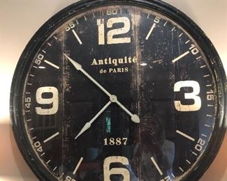 Restoration Hardware Clock