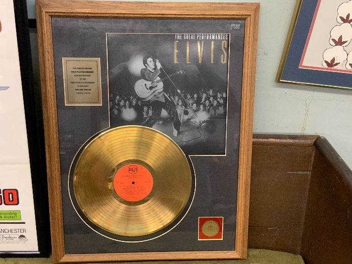 Elvis Gold record