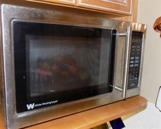 stainless microwave oven