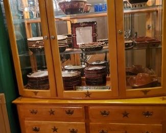 China Cabinet.  2 Pieces