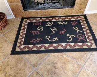 Ranch Style Rug. Not for your head though