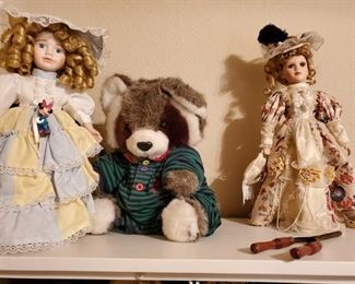 Scary Doll Lady will show up for these. Beautiful dolls, but this woman that buys them from me scares the hell outta me.