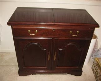 buffet or server that opens for serving