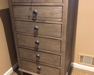 Tall dresser by Restoration hardware - matches the nightstands
