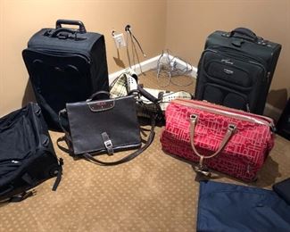 Tumi briefcase and other luggage