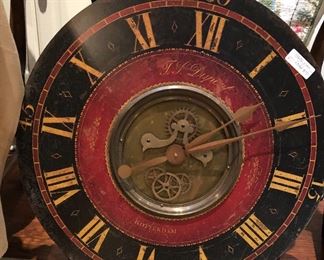 Clock purchased in Paris for $350. Bargain price.