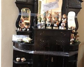 This Victorian Oriental style etagere would be lovely in a dining room or entry hall.