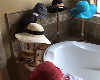 Hats! Hats and more hats.