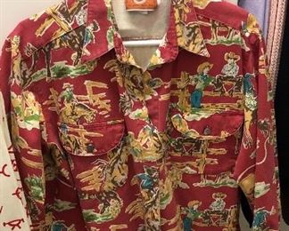 Western shirts included in with dozens of women's clothes size 4-14.