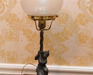 Antique Figural Table Lamps