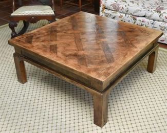 Vintage Wood Coffee Table 