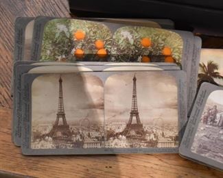 Vintage French Stereoscope with Slides