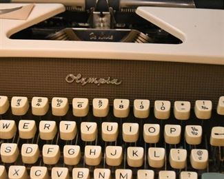 Vintage Olympia Typewriter 