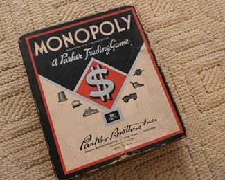 Vintage Monopoly Game 