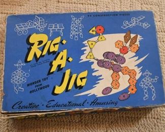 Vintage Rig-A-Jig Creativity Toy