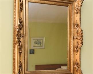 Ornate Gold / Gilt Framed Mirror 